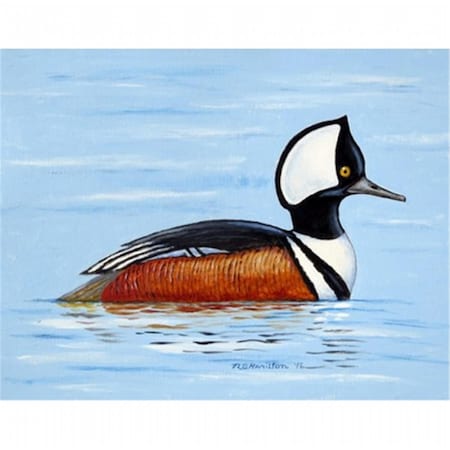 Betsy Drake Hooded Merganser Door Mat, Small DM459